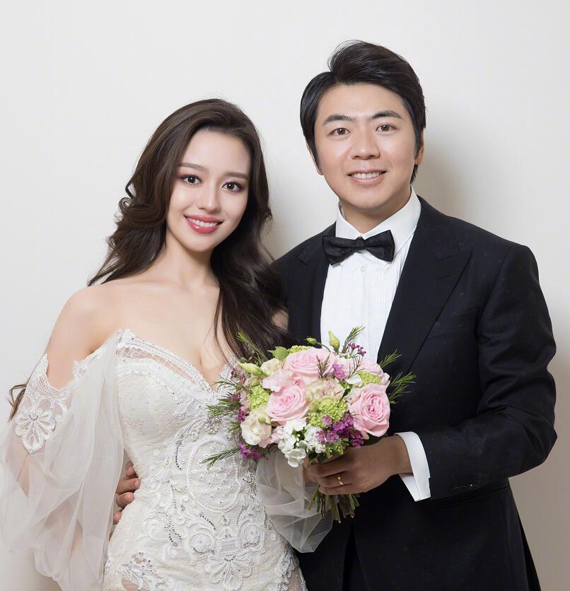 郎朗与老婆妻子吉娜·爱丽丝结婚照 吉娜·爱丽丝个人生活照写真