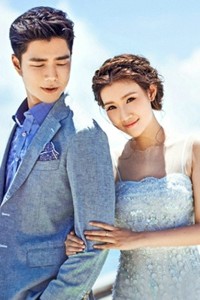 袁成杰陈芊芊马尔代夫唯美婚纱照