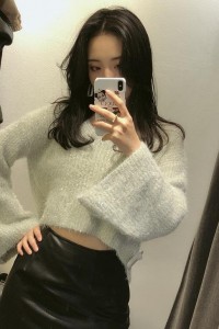 抖音柚子cici酱图片，网红美妆美女柚子cici酱性感写真生活照