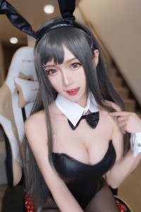 斗鱼二次元主播腐团儿COS樱岛麻衣性感写真图片套图合集