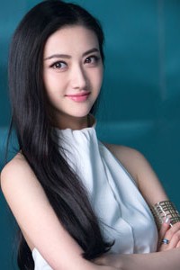 清凉夏日黑发女神景甜性感写真